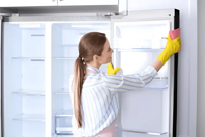 تمیر کردن درزگیر برای افزایش عمر یخچال