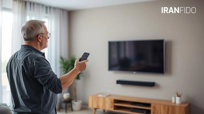 مشکل ریموت کنترل در خاموش شدن تلویزیون بعد از چند دقیقه
